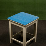 Hocker Sitzunterlage rechteckig Filz Bergauf Suedtirol tuerkis