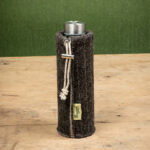 Trinkflasche Thermos gross Filz Bergauf Ulten anthrazit